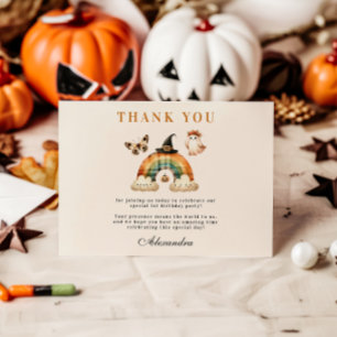 Carte De Remerciements Little Boo Western Premier anniversaire
