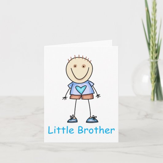 Carte De Remerciements Little Brother (Devant)