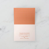 Carte De Remerciements Little Cutie Pie On The Way! Fall Baby Shower (Intérieur)