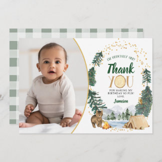 Carte de remerciements Little Explorer