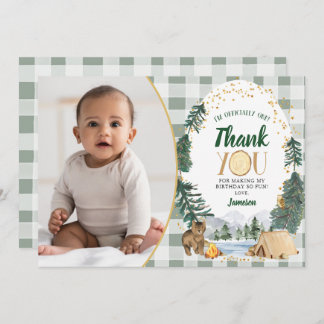 Carte de remerciements Little Explorer