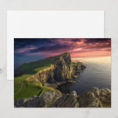 Carte De Remerciements Littoral | Île de Skye, Écosse (Devant / Derrière)