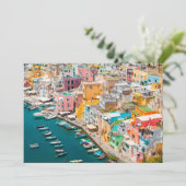 Carte De Remerciements Littoral | Naples Italie (Debout devant)