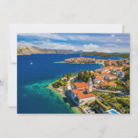 Littoral | Ville de Korcula, île de Korcula, Croat