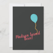 Carte De Remerciements Llama et l'Merci d'anniversaire de la Coupe du mon (Dos)