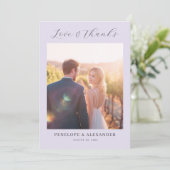 CARTE DE REMERCIEMENTS ___LLMGEN___ 12 (Debout devant)