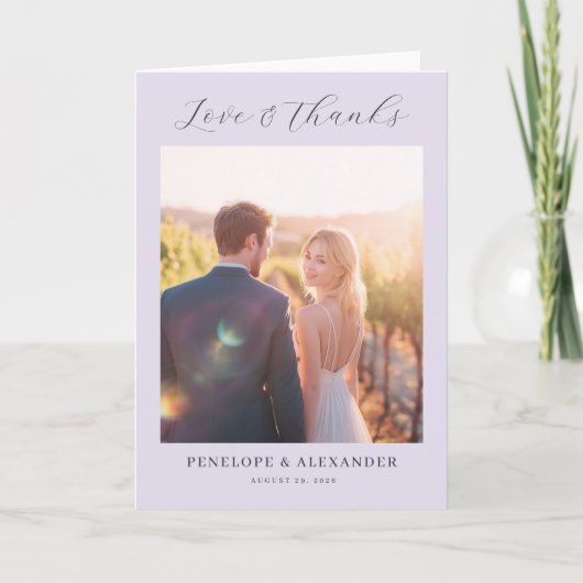 CARTE DE REMERCIEMENTS ___LLMGEN___ 42 (Devant)