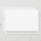 Carte De Remerciements L'Merci de l'Baby shower tribal Oh Boy (Dos)