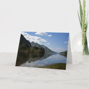 Carte De Remerciements Loch Shiel Scotland