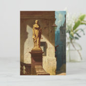 Carte De Remerciements L'Œil de la Loi, Justice de Carl Spitzweg (Debout devant)