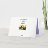 Carte de remerciements logistique (Dos)