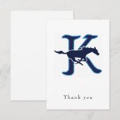 Carte De Remerciements Logo (Devant / Derrière)