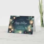 Carte De Remerciements Logo de la société Modern Holiday (Devant)