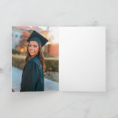 Carte De Remerciements Logo de l'Université d'Albany Initials (Intérieur)