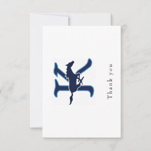 Carte De Remerciements Logo Horizontal