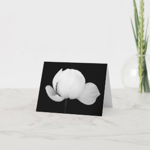 Carte De Remerciements Lotus Bud