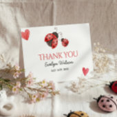 Carte De Remerciements Love Bug Thank You Card
