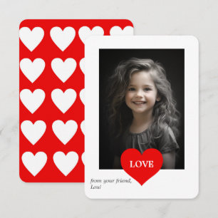 Carte De Remerciements Love Heart Classroom Photo Valentines Day