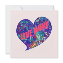 Love Wins Art Heart