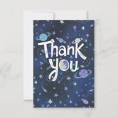 Carte De Remerciements Lovely Cheerful Heaven Celestin (Devant)