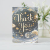 Carte De Remerciements Lovely Mystical Heaven Celestin (Debout devant)