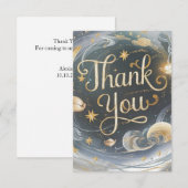 Carte De Remerciements Lovely Mystical Heaven Celestin (Devant / Derrière)