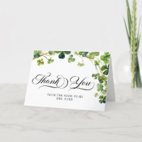 Lucky in Love Fête des mariées Shamrock vert