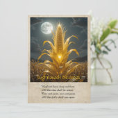Carte De Remerciements Lughnasadh Lammas Greeting Card (Debout devant)
