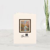 Carte De Remerciements Lumière douce (Dos)
