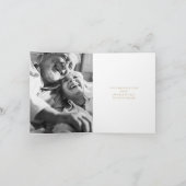 Carte De Remerciements Lumières de chaîne en bois de grange rustique avec (Intérieur)