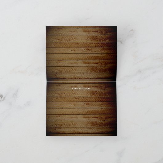 Carte De Remerciements Lumières de Chaîne Rustiques Remerciement de Diplô (Intérieur)