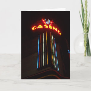 carte de remerciements "Lumières Duluth CASINO"