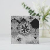 Carte De Remerciements L'univers (Debout devant)