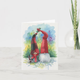 Carte De Remerciements Lutins d'hiver