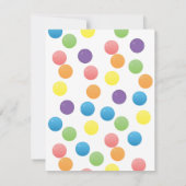 Carte De Remerciements Machine à gumball (Dos)