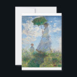 Carte De Remerciements Madame Monet and Her Son by Claude Monet<br><div class="desc">Oscar-Claude Monet (UK: /ˈmɒneɪ/, US: /moʊˈneɪ, məˈ-/, French: [klod mɔnɛ]; 14 November 1840 – 5 December 1926) was a French painter and founder of impressionist painting who is seen as a key precursor to modernism, especially in his attempts to paint nature as he perceived it.[1] During his long career, he...</div>
