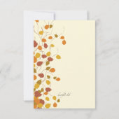 Carte de remerciements magnifique de photo (Dos)