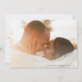 Carte De Remerciements Main de jeu Whimsical tiré Français 2 Mariage phot (Dos)