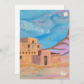 CARTE DE REMERCIEMENTS MAISON R.C. GORMAN (Devant / Derrière)