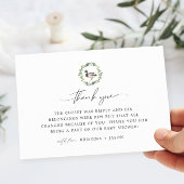 Carte De Remerciements Mallard Duck Little Duckkkling Baby shower