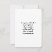 Carte De Remerciements Maman & Bébé Koalas Oursons Mignons Aquarelle Merc (Dos)