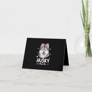 Carte De Remerciements Maman de Husky Dog Lovers Mother day