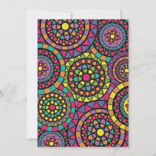 Carte De Remerciements Mandala