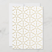 Carte De Remerciements Mandala 52 de luxe (Dos)