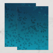 Carte De Remerciements Mandala 6 (Devant / Derrière)