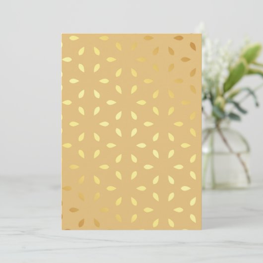 Carte De Remerciements Mandala 7 luxe (Debout devant)