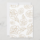 Carte De Remerciements Mandala de fleurs 2 (Devant)