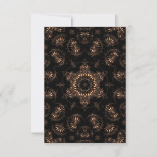 Carte De Remerciements Mandala de l'âge de bronze 