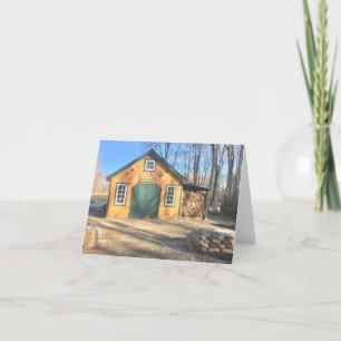 Carte De Remerciements Maple Sugar House