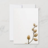 Carte de remerciements mariage (Dos)